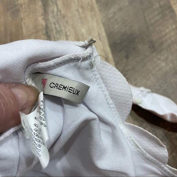 NWT Daniel Cremieux Tattersall Scallop One Shoulder One Piece Swimsuit - Picture 10 of 12